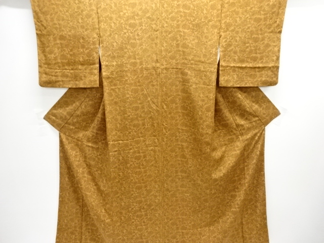 花唐草模様小紋着物